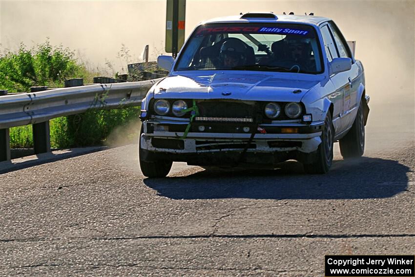 Elena Huizar / Julienne Ciacico BMW 325i on SS6, Camp 3 South.