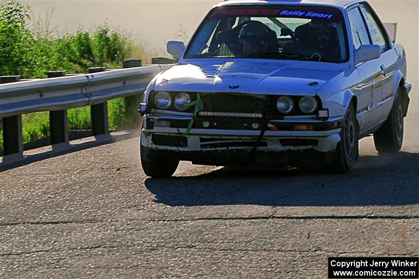 Elena Huizar / Julienne Ciacico BMW 325i on SS6, Camp 3 South.