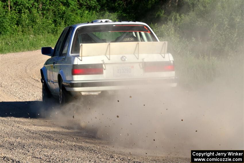 Elena Huizar / Julienne Ciacico BMW 325i on SS6, Camp 3 South.