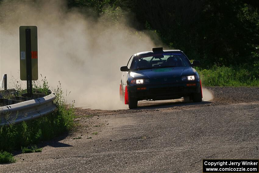Maegan Burkart / Joanna Seaman Honda CRX Si on SS6, Camp 3 South.