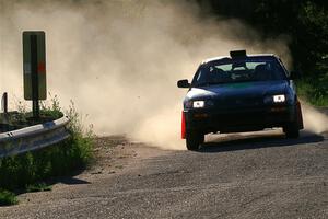 Maegan Burkart / Joanna Seaman Honda CRX Si on SS6, Camp 3 South.