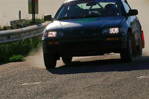 Maegan Burkart / Joanna Seaman Honda CRX Si on SS6, Camp 3 South.