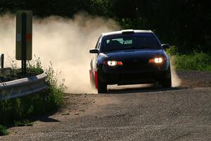 Gary Klein / Sam Strickhouser Saturn Ion Redline on SS6, Camp 3 South.
