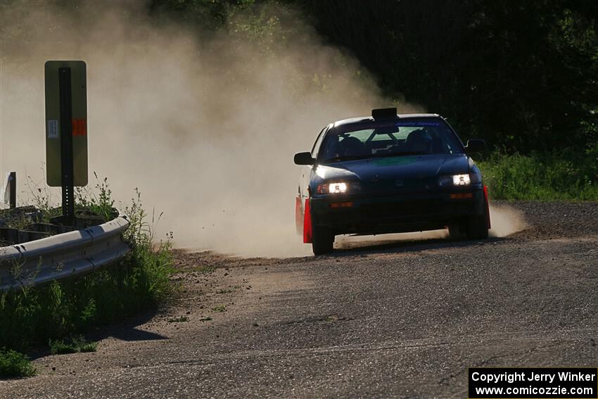 Maegan Burkart / Joanna Seaman Honda CRX Si on SS6, Camp 3 South.