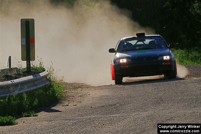 Maegan Burkart / Joanna Seaman Honda CRX Si on SS6, Camp 3 South.