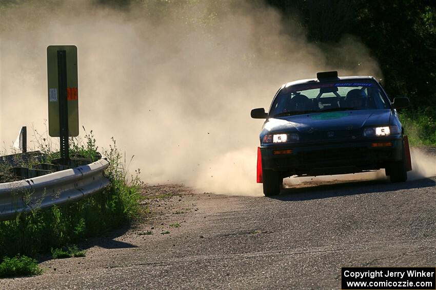 Maegan Burkart / Joanna Seaman Honda CRX Si on SS6, Camp 3 South.