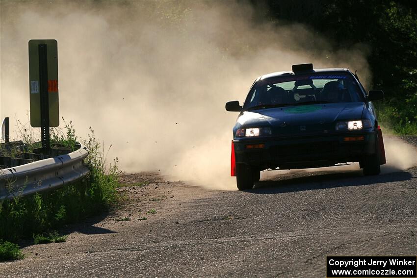 Maegan Burkart / Joanna Seaman Honda CRX Si on SS6, Camp 3 South.