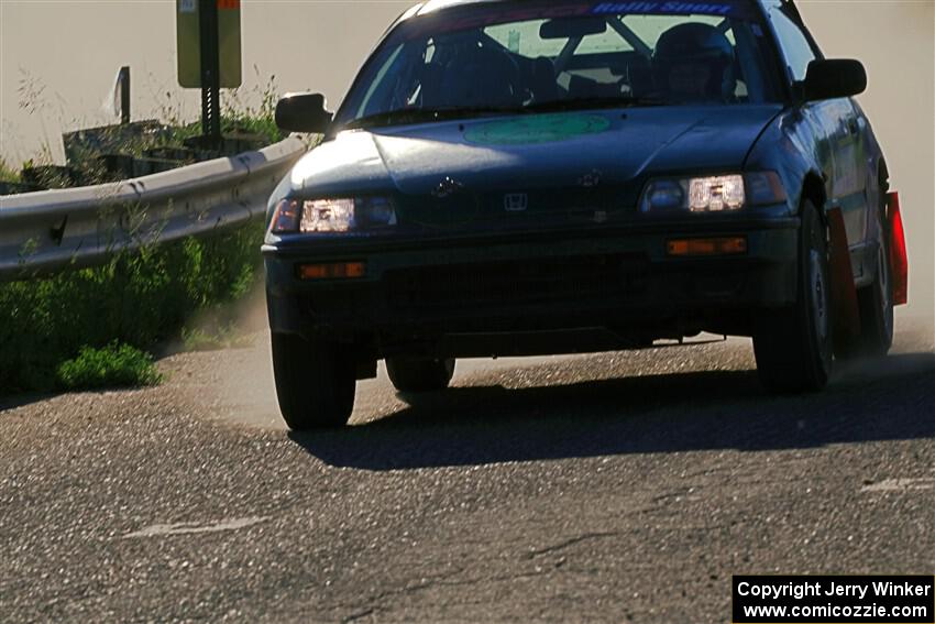Maegan Burkart / Joanna Seaman Honda CRX Si on SS6, Camp 3 South.