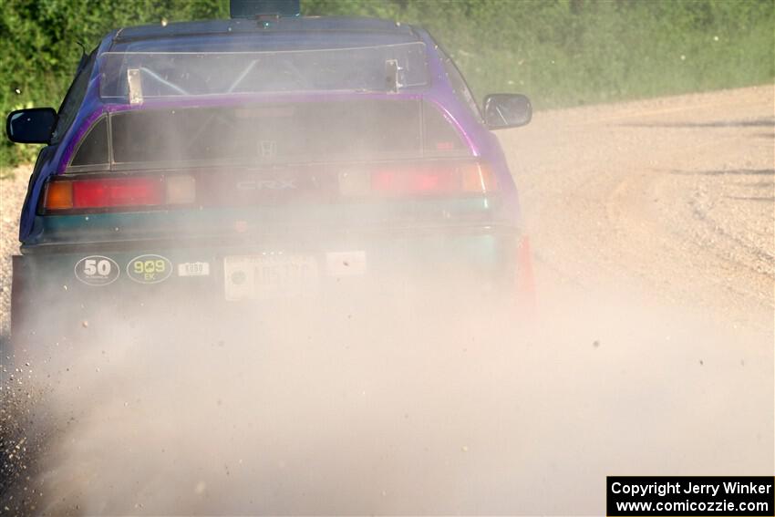 Maegan Burkart / Joanna Seaman Honda CRX Si on SS6, Camp 3 South.