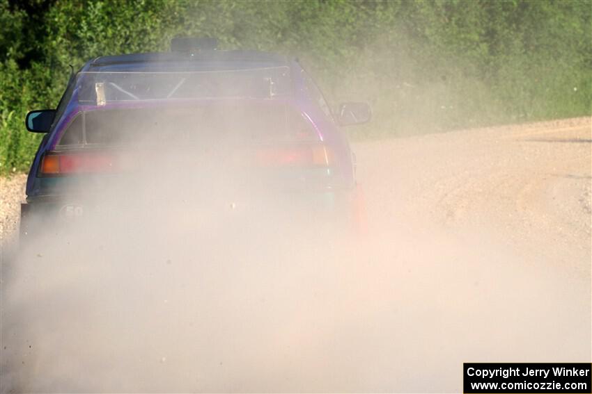 Maegan Burkart / Joanna Seaman Honda CRX Si on SS6, Camp 3 South.