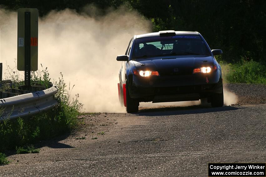 Gary Klein / Sam Strickhouser Saturn Ion Redline on SS6, Camp 3 South.