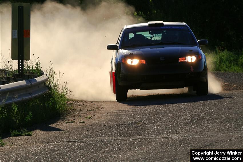 Gary Klein / Sam Strickhouser Saturn Ion Redline on SS6, Camp 3 South.