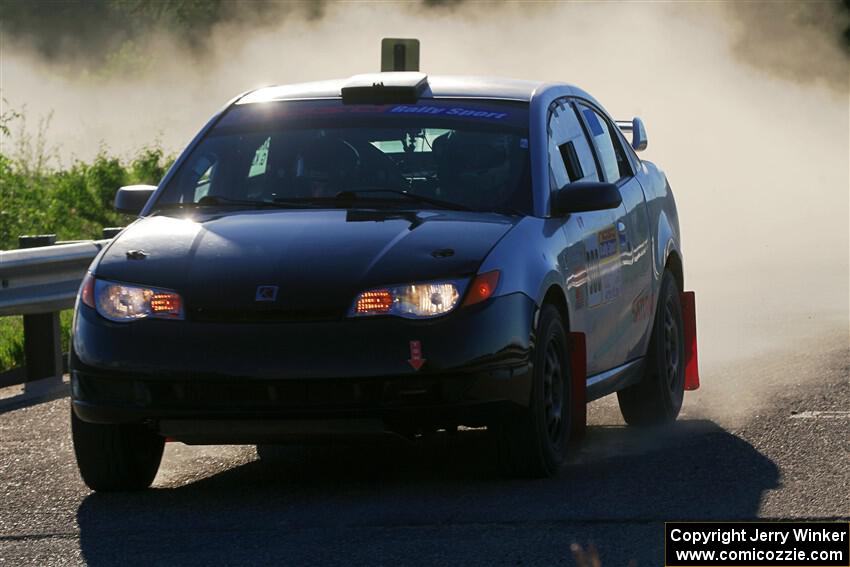 Gary Klein / Sam Strickhouser Saturn Ion Redline on SS6, Camp 3 South.