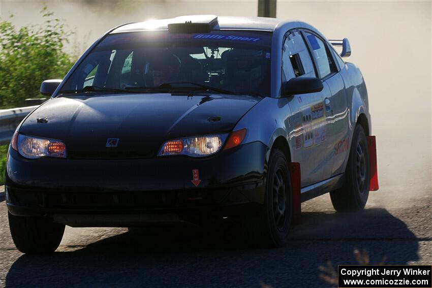 Gary Klein / Sam Strickhouser Saturn Ion Redline on SS6, Camp 3 South.