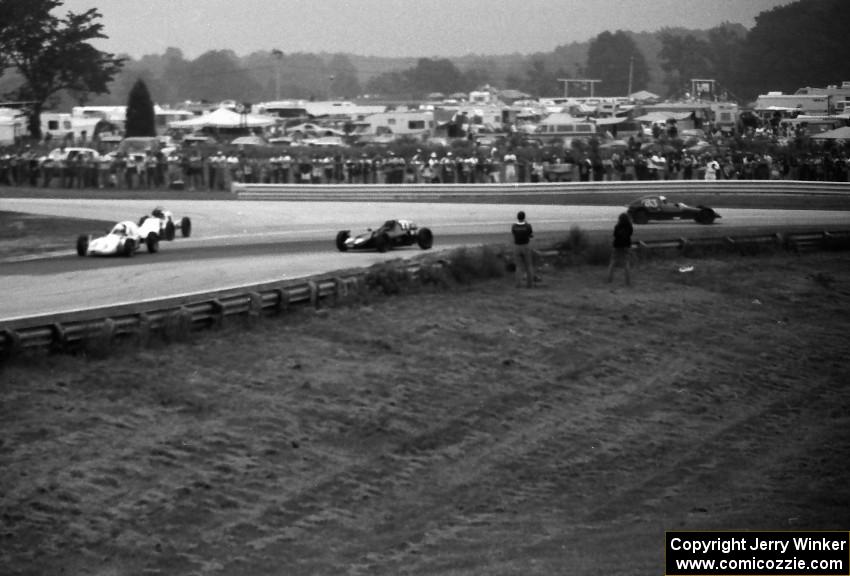 Andrew Helgason's #83 Lynx B spins in turn 5.