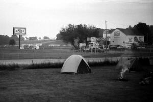 View of the main gate from Ken-Ev Campground.