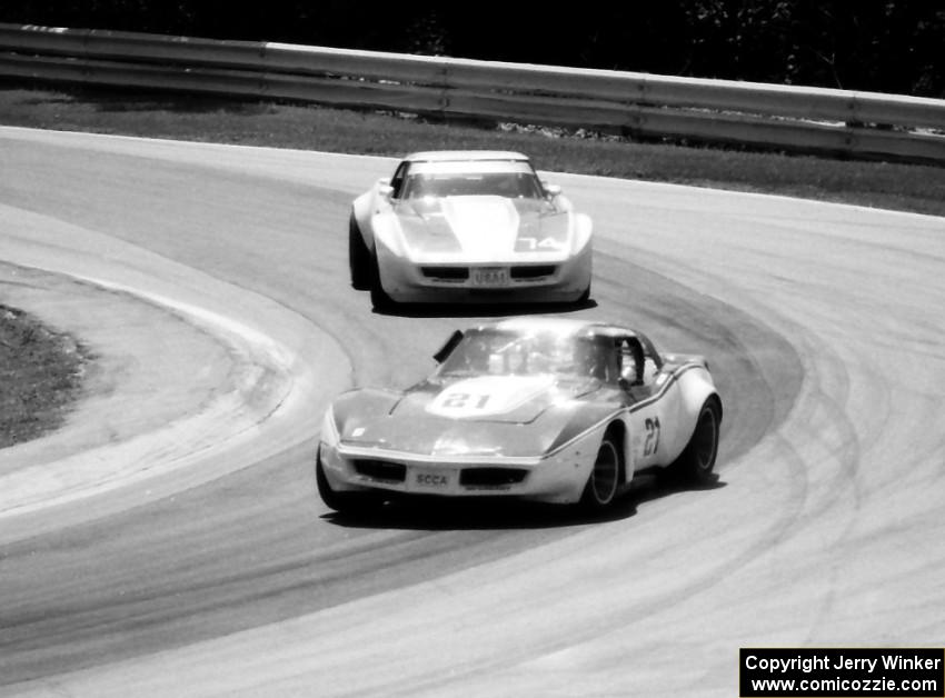GT-1 Chevy Corvettes of Tim Taylor and Paul Musschoot