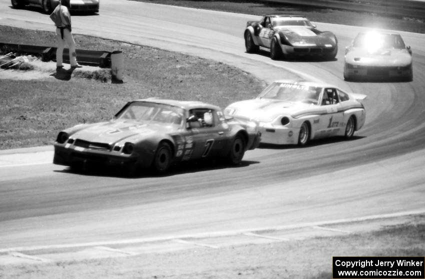 Mike Kehoe's GT-1 Chevy Camaro, Morris Clement's GT-2 Datsun 280ZX , Don Kearney's GT-2 Mazda RX-7 and Darwin Bosell's GT-1 Chev