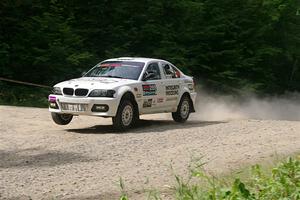 Steve Rowlands / Boyd Smith BMW 330i on SS1, Crossroads I.