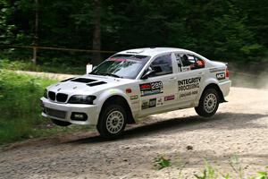 Steve Rowlands / Boyd Smith BMW 330i on SS1, Crossroads I.