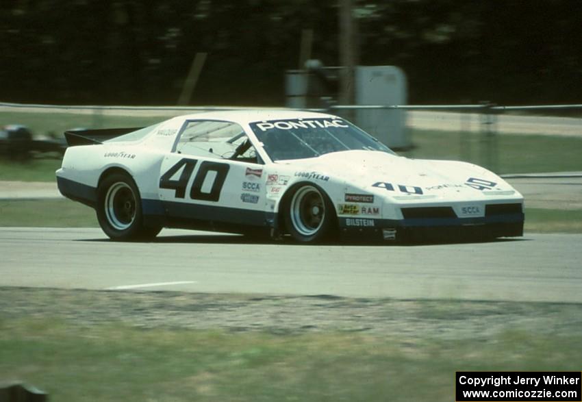 Jim Derhaag's Pontiac Trans-Am