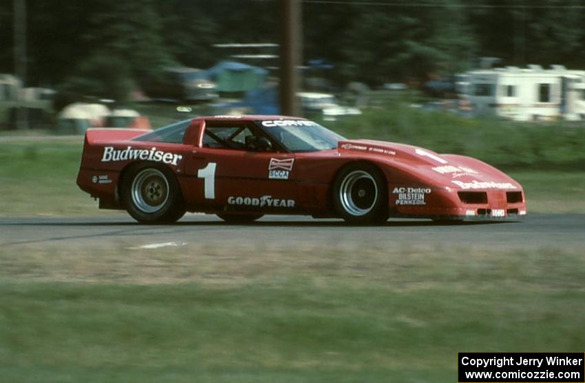 David Hobbs's Chevy Corvette