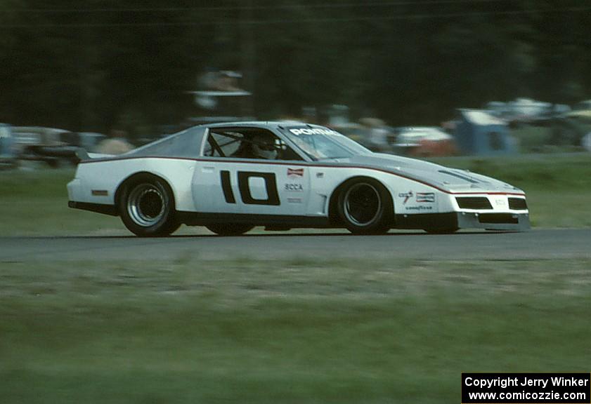 Tim Evans's Pontiac Trans-Am