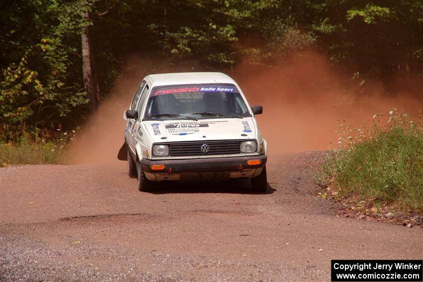Heath Shively / Morgan Engle VW Golf on SS2, Norway South I.