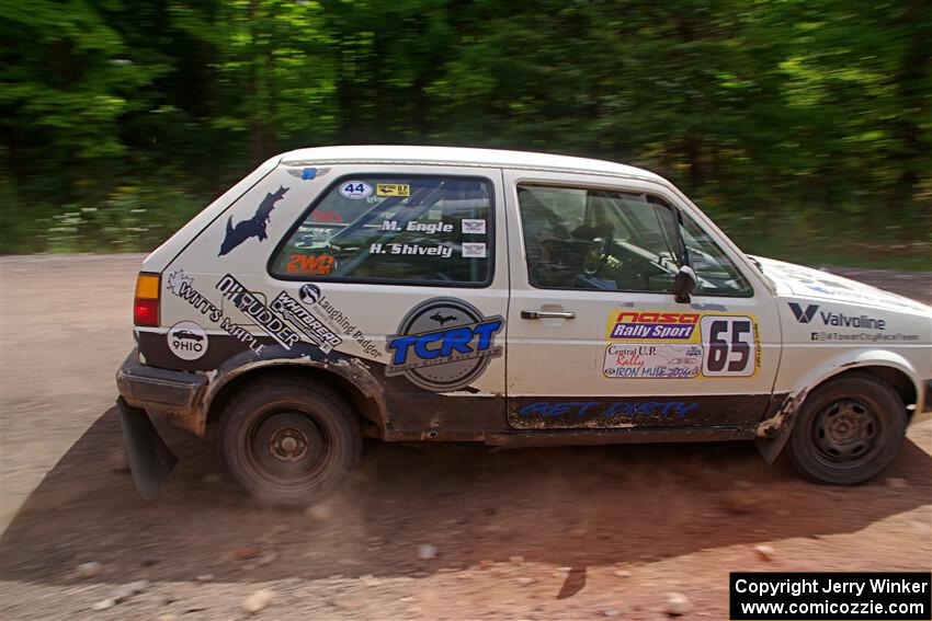 Heath Shively / Morgan Engle VW Golf on SS2, Norway South I.