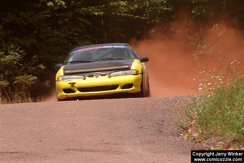 Eli Goethel / Kyle West Mitsubishi Eclipse on SS2, Norway South I.