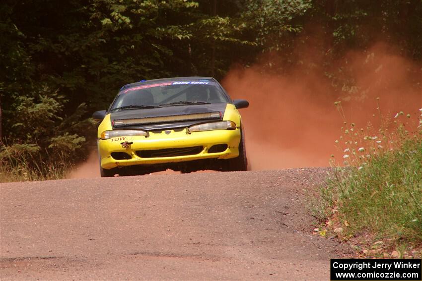 Eli Goethel / Kyle West Mitsubishi Eclipse on SS2, Norway South I.