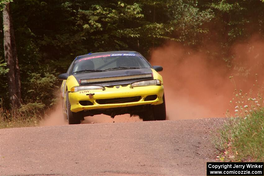 Eli Goethel / Kyle West Mitsubishi Eclipse on SS2, Norway South I.