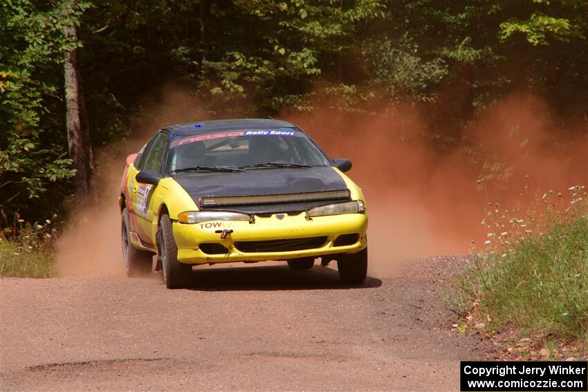 Eli Goethel / Kyle West Mitsubishi Eclipse on SS2, Norway South I.