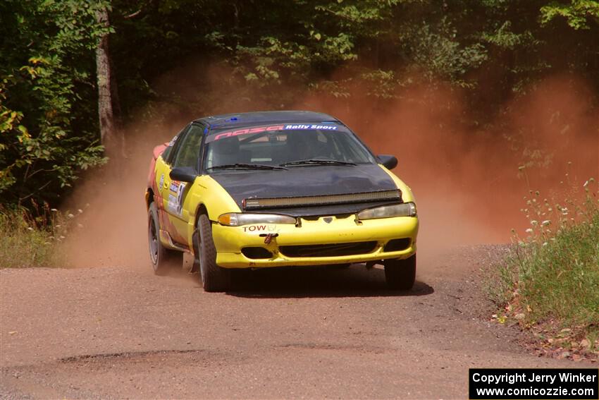 Eli Goethel / Kyle West Mitsubishi Eclipse on SS2, Norway South I.