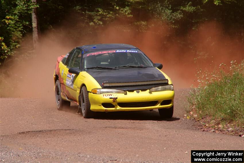Eli Goethel / Kyle West Mitsubishi Eclipse on SS2, Norway South I.