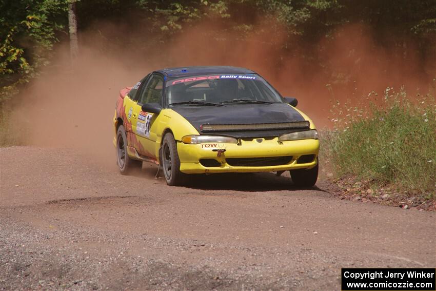 Eli Goethel / Kyle West Mitsubishi Eclipse on SS2, Norway South I.