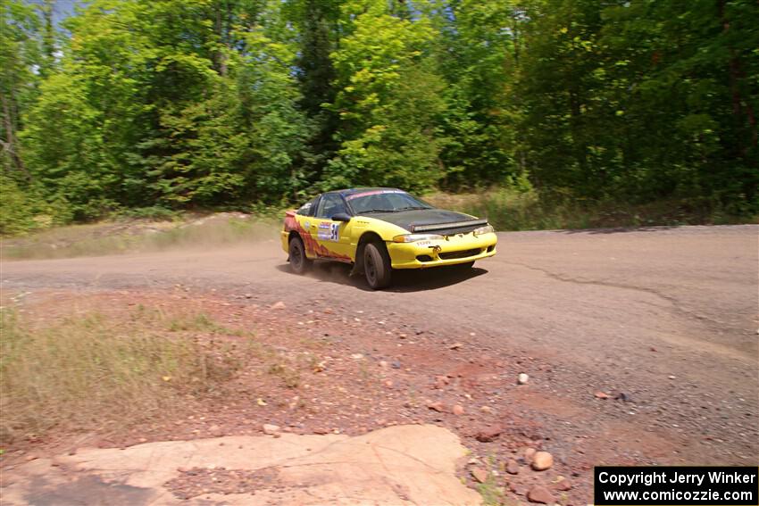 Eli Goethel / Kyle West Mitsubishi Eclipse on SS2, Norway South I.