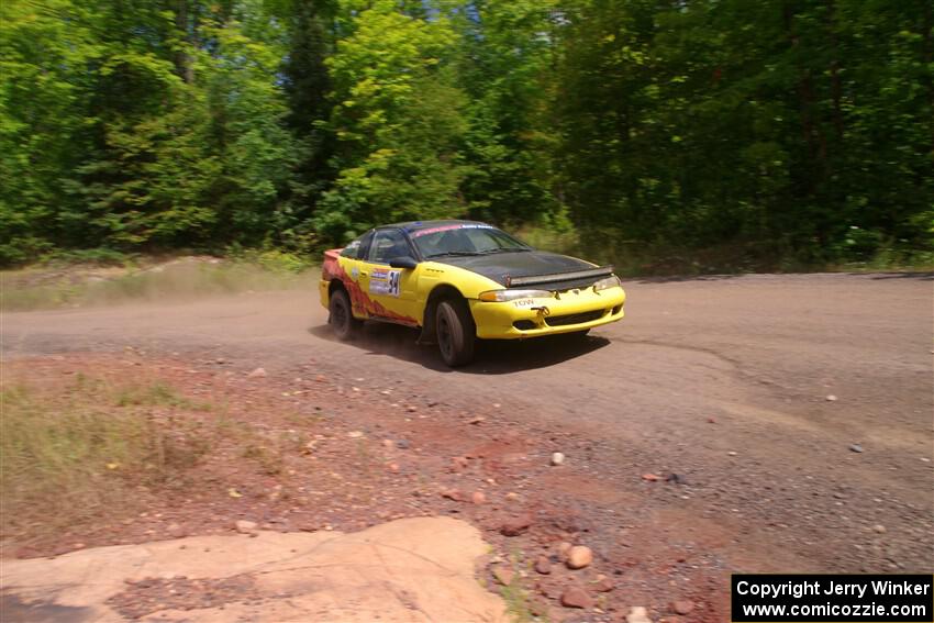 Eli Goethel / Kyle West Mitsubishi Eclipse on SS2, Norway South I.