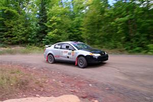 Gary Klein / Sam Strickhouser Saturn Ion Redline on SS2, Norway South I.