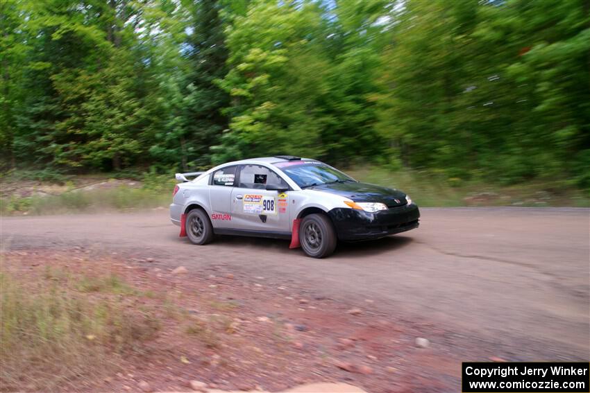 Gary Klein / Sam Strickhouser Saturn Ion Redline on SS2, Norway South I.