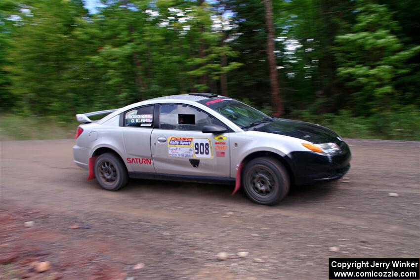 Gary Klein / Sam Strickhouser Saturn Ion Redline on SS2, Norway South I.