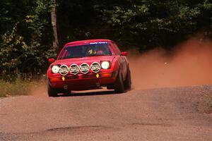 Colin Redner / Michael Claiborne Mazda RX-7 on SS2, Norway South I.