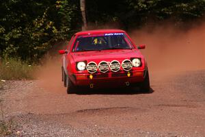 Colin Redner / Michael Claiborne Mazda RX-7 on SS2, Norway South I.