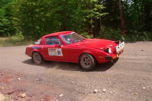 Colin Redner / Michael Claiborne Mazda RX-7 on SS2, Norway South I.