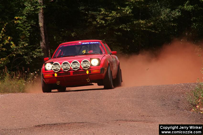 Colin Redner / Michael Claiborne Mazda RX-7 on SS2, Norway South I.