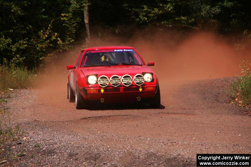 Colin Redner / Michael Claiborne Mazda RX-7 on SS2, Norway South I.