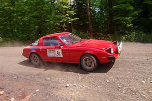Colin Redner / Michael Claiborne Mazda RX-7 on SS2, Norway South I.