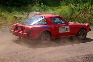 Colin Redner / Michael Claiborne Mazda RX-7 on SS2, Norway South I.