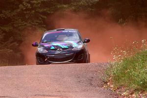 Matt Wolfe / Cray Dumeah Mazda 2 on SS2, Norway South I.