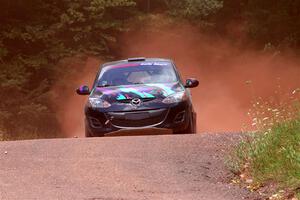 Matt Wolfe / Cray Dumeah Mazda 2 on SS2, Norway South I.
